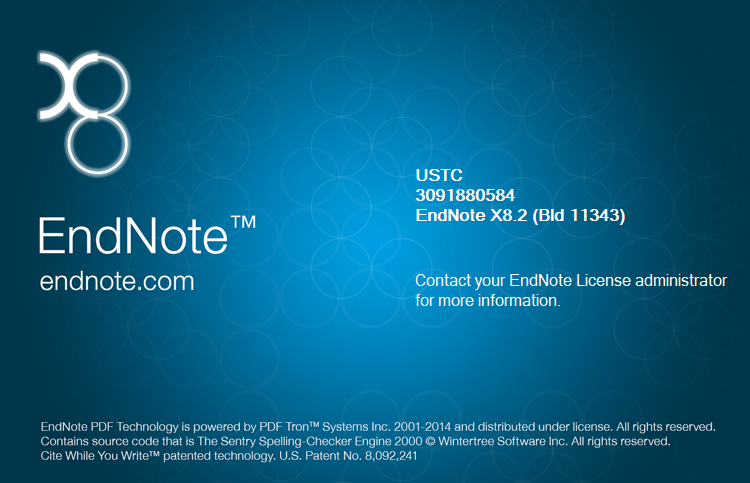 EndNote X8.2 bld11343 中文汉化版